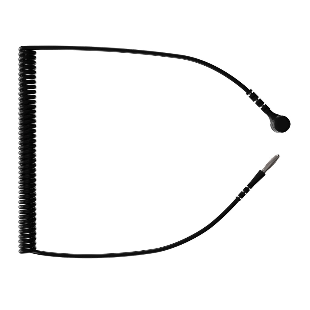 Vinutý kabel ESD pro pracovní rohože NoTrax Anti-Stat POP™/High Tech POP™ Číslo obrázku produktu 4: Vinutý kabel ESD pro pracovní rohože NoTrax Anti-Stat POP™/High Tech POP™