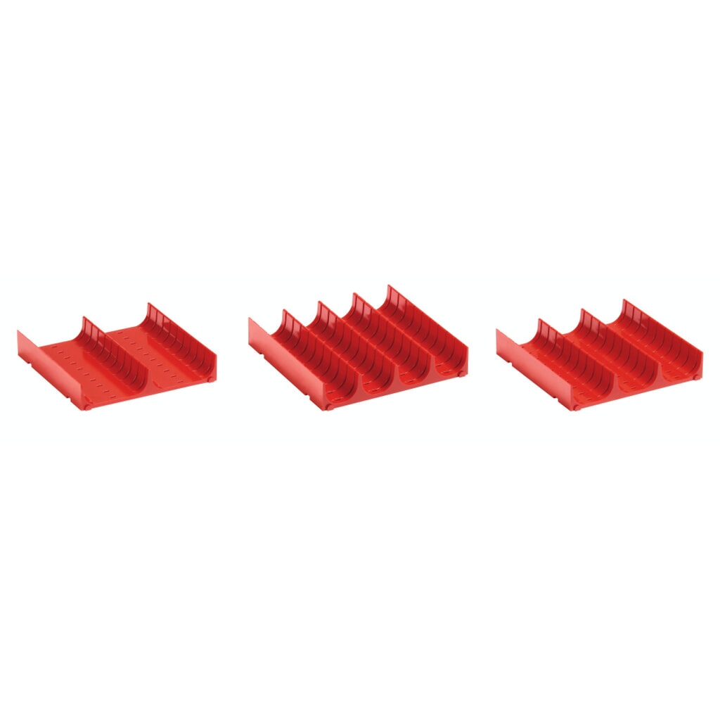 Obrázek produktu: Vložky do zásuvek LISTA 9x9E, (ŠxHxV) 150x150x26 mm, 6 ks, 2 vložky
