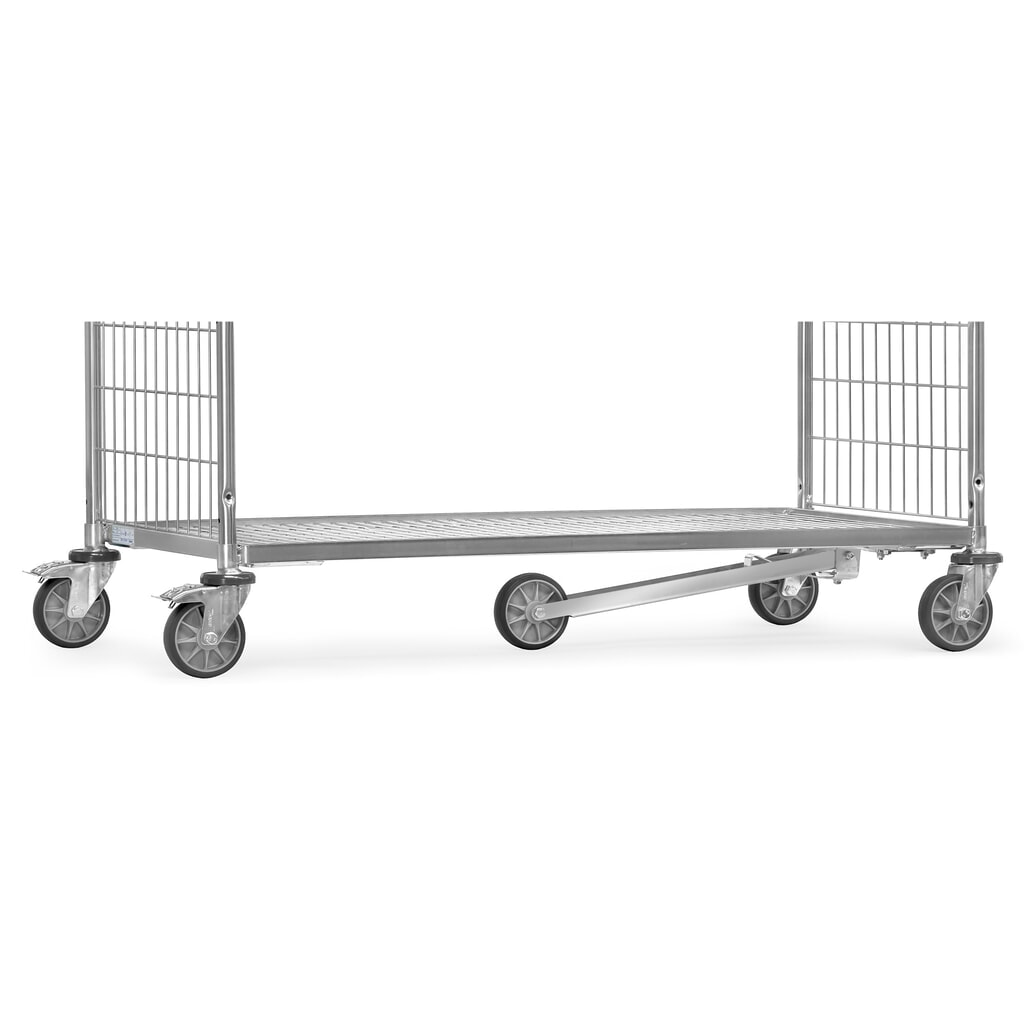 Vodicí kolečko TPE pro vychystávací vozík fetra®, pro ložnou plochu Š×H 510 × 650 mm Obrázek produktu: Vodicí kolečko TPE pro vychystávací vozík fetra®, pro ložnou plochu Š×H 510 × 650 mm