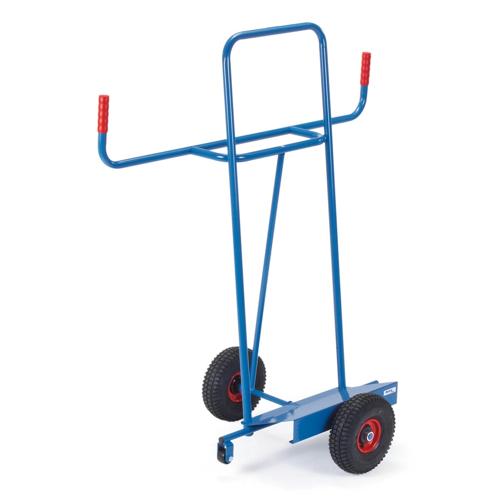 Vozík na desky fetra®, nosnost 400 kg, kolečka z plné gumy, standard Obrázek produktu: Vozík na desky fetra®, nosnost 400 kg, kolečka z plné gumy, standard