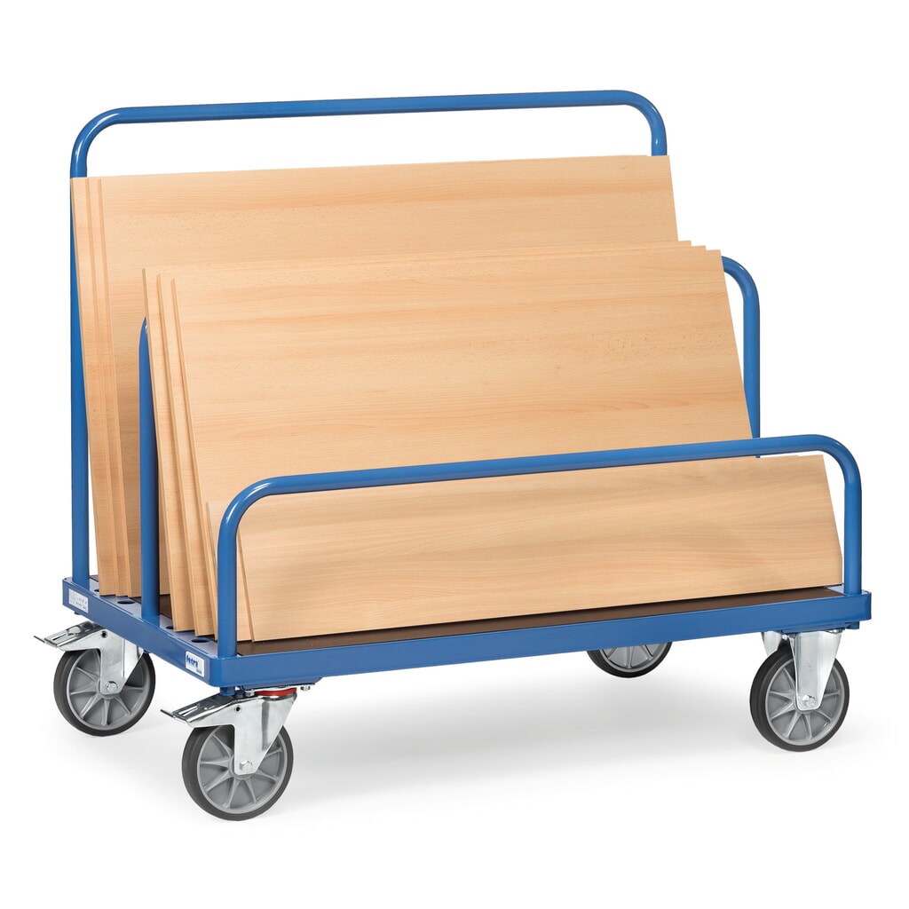 Číslo obrázku produktu 6: Vozík na desky fetra®, bez oblouku, ložná plocha ŠxH 1200 x 800 mm, nosnost 750 kg