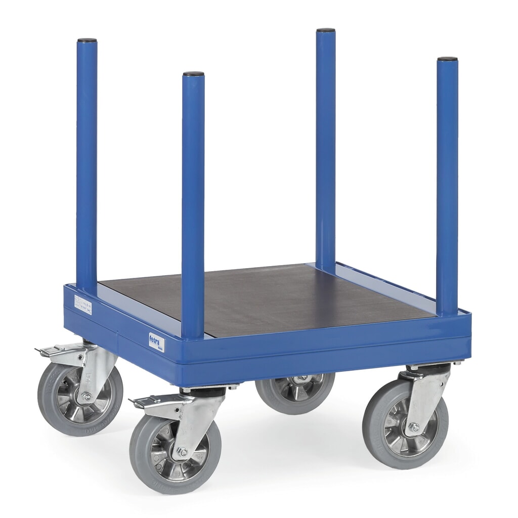 Vozík na dlouhý materiál fetra®, Rolli, nosnost 1500 kg, ložná plocha ŠxH 510 x 510 mm Obrázek produktu: Vozík na dlouhý materiál fetra®, Rolli, nosnost 1500 kg, ložná plocha ŠxH 510 x 510 mm