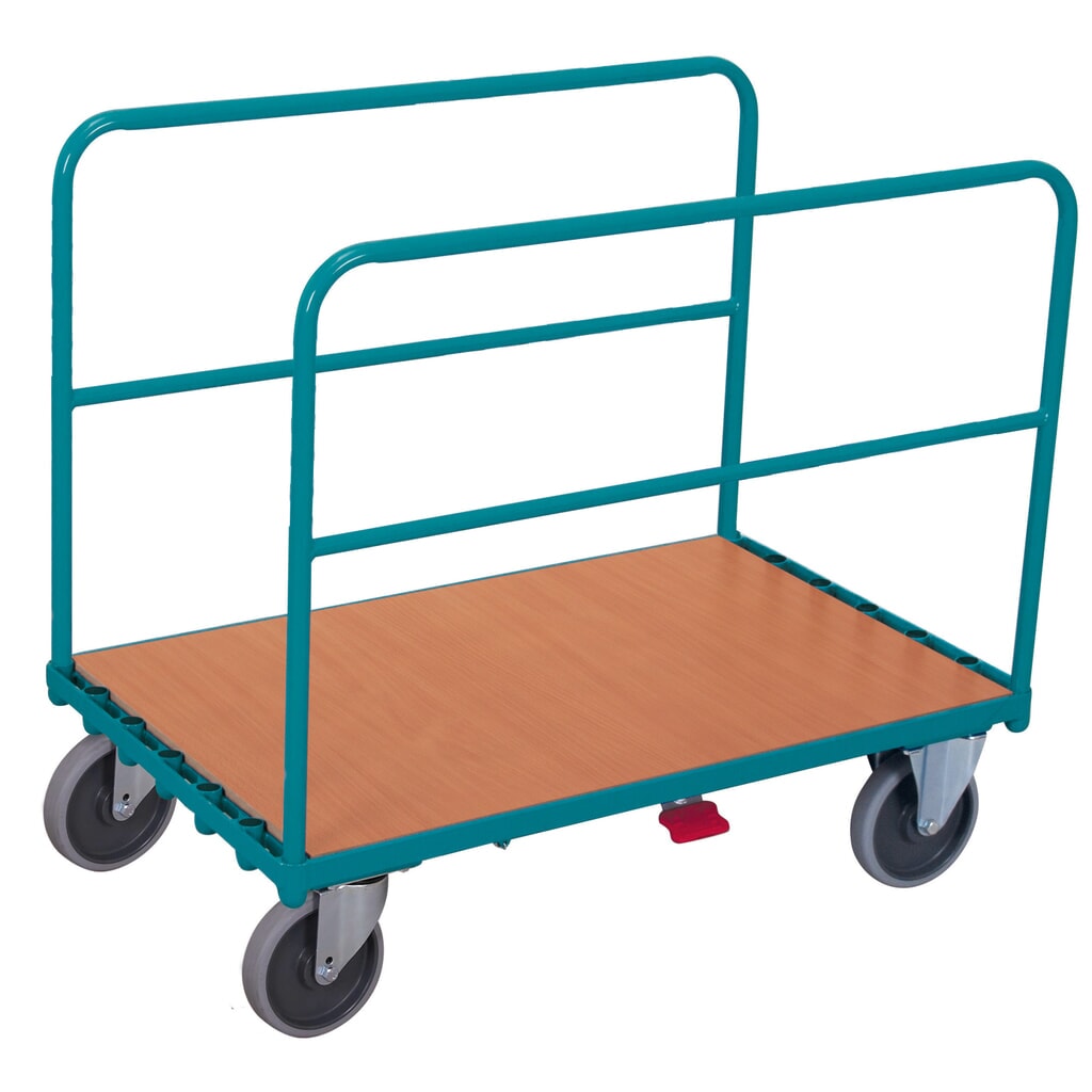Vozík s trubkovým madlem Ameise®, se dvěma madly, nosnost 500 kg, ložná plocha ŠxH 1273 x 740 mm Obrázek produktu: Vozík s trubkovým madlem Ameise®, se dvěma madly, nosnost 500 kg, ložná plocha ŠxH 1273 x 740 mm