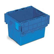 Číslo obrázku produktu 4: Vratný eurobox z polypropylenu včetně přihrádky na etiketu, 25 l