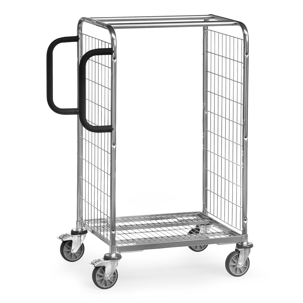 Vychystávací vozík fetra®, VxŠxH 1 225 x 590 x 891 mm, nosnost 200 kg Obrázek produktu: Vychystávací vozík fetra®, VxŠxH 1 225 x 590 x 891 mm, nosnost 200 kg