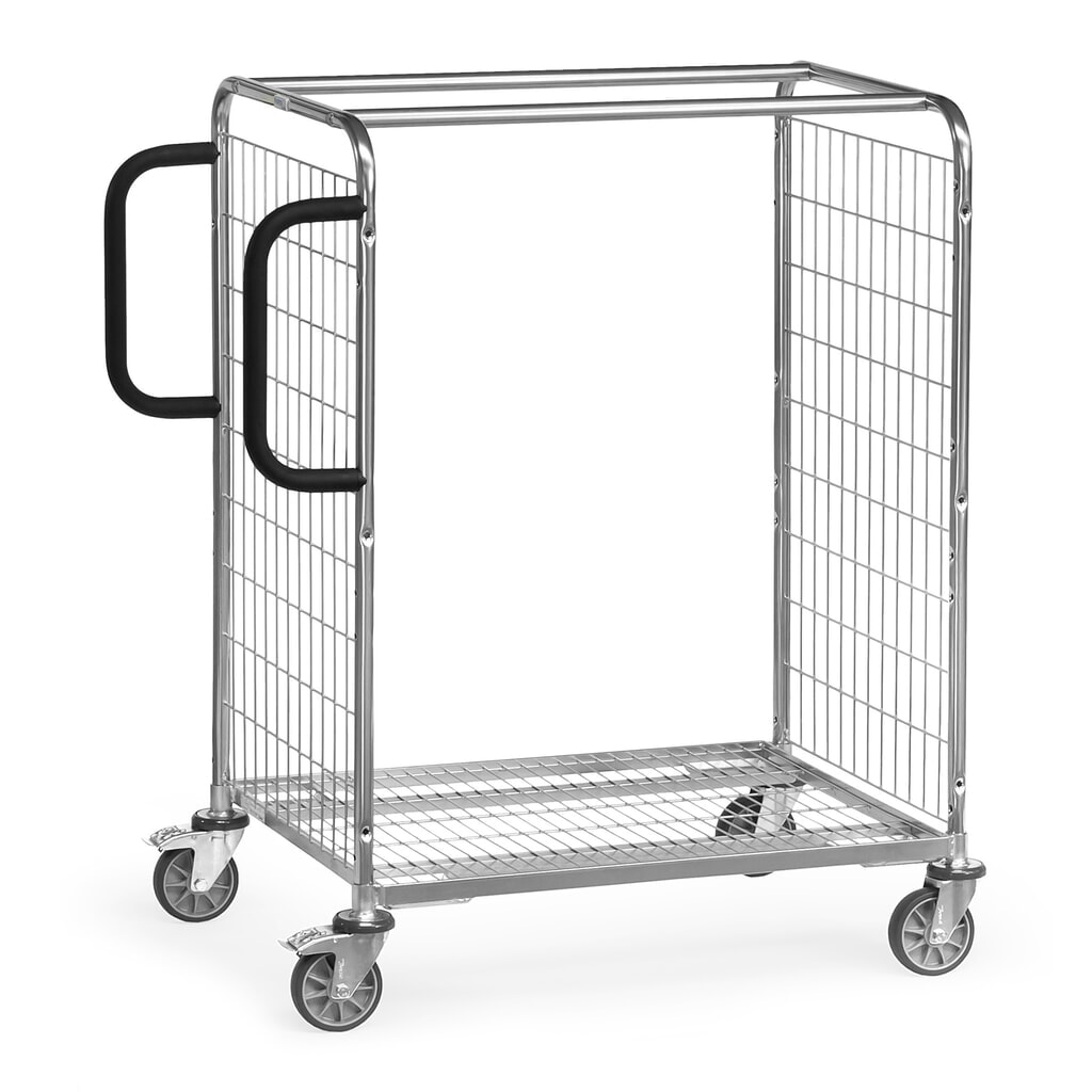 Obrázek produktu: Vychystávací vozík fetra®, VxŠxH 1 225 x 690 x 1 091 mm, nosnost 300 kg