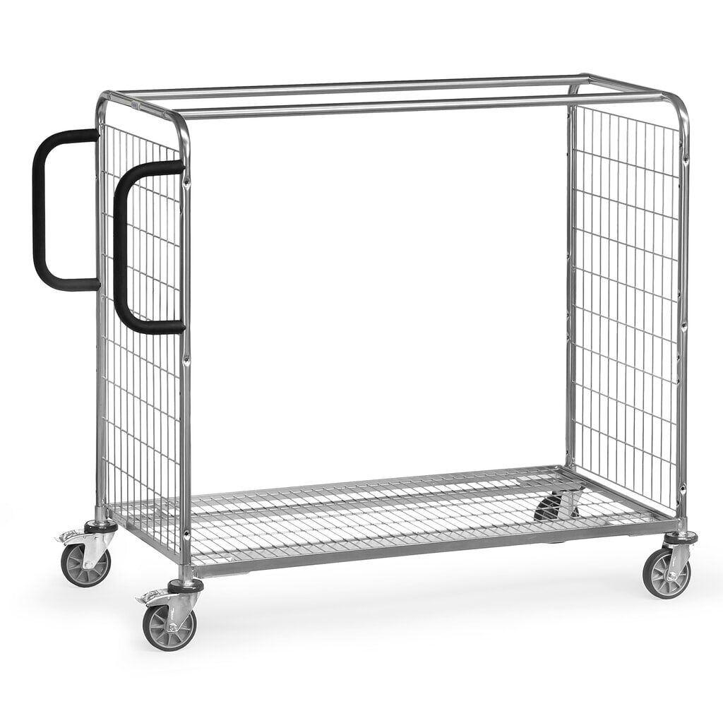 Obrázek produktu: Vychystávací vozík fetra®, VxŠxH 1 225 x 690 x 1 491 mm, nosnost 300 kg