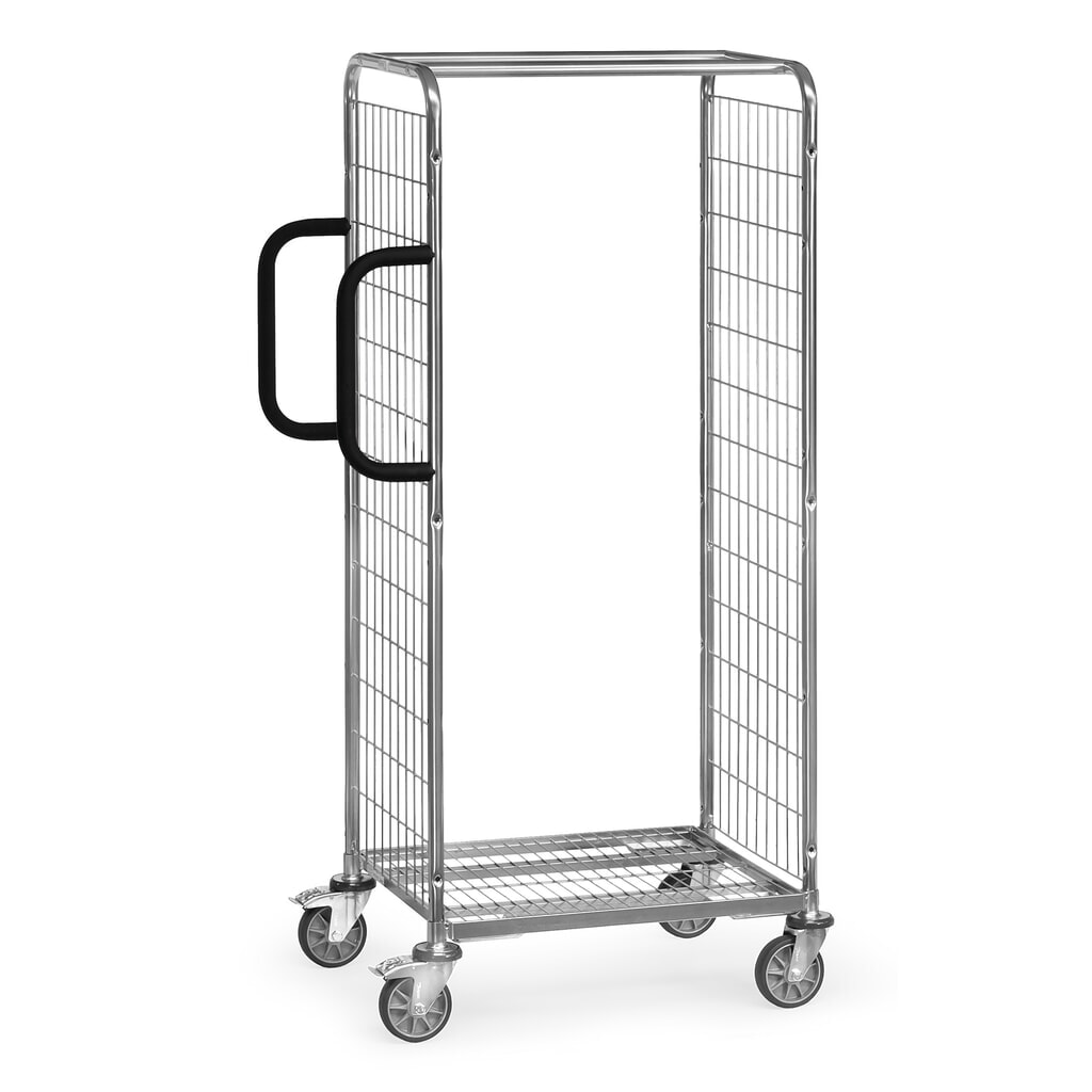 Vychystávací vozík fetra®, VxŠxH 1 625 x 590 x 891 mm, nosnost 200 kg Obrázek produktu: Vychystávací vozík fetra®, VxŠxH 1 625 x 590 x 891 mm, nosnost 200 kg