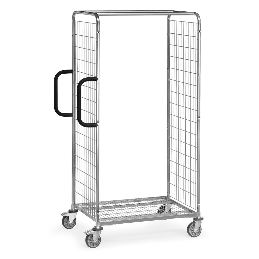 Vychystávací vozík fetra®, VxŠxH 1 825 x 690 x 1 091 mm, nosnost 300 kg Obrázek produktu: Vychystávací vozík fetra®, VxŠxH 1 825 x 690 x 1 091 mm, nosnost 300 kg