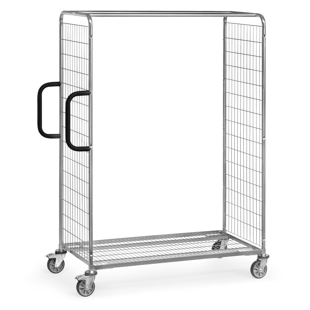 Vychystávací vozík fetra®, VxŠxH 1 825 x 690 x 1 491 mm, nosnost 300 kg Obrázek produktu: Vychystávací vozík fetra®, VxŠxH 1 825 x 690 x 1 491 mm, nosnost 300 kg