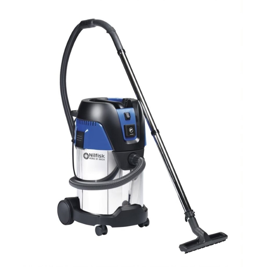 Číslo obrázku produktu 3: Vysavač na mokré a suché vysávání Nilfisk® AERO 31-21 PC INOX, mokré + suché vysávání, 1250 W, 30 l
