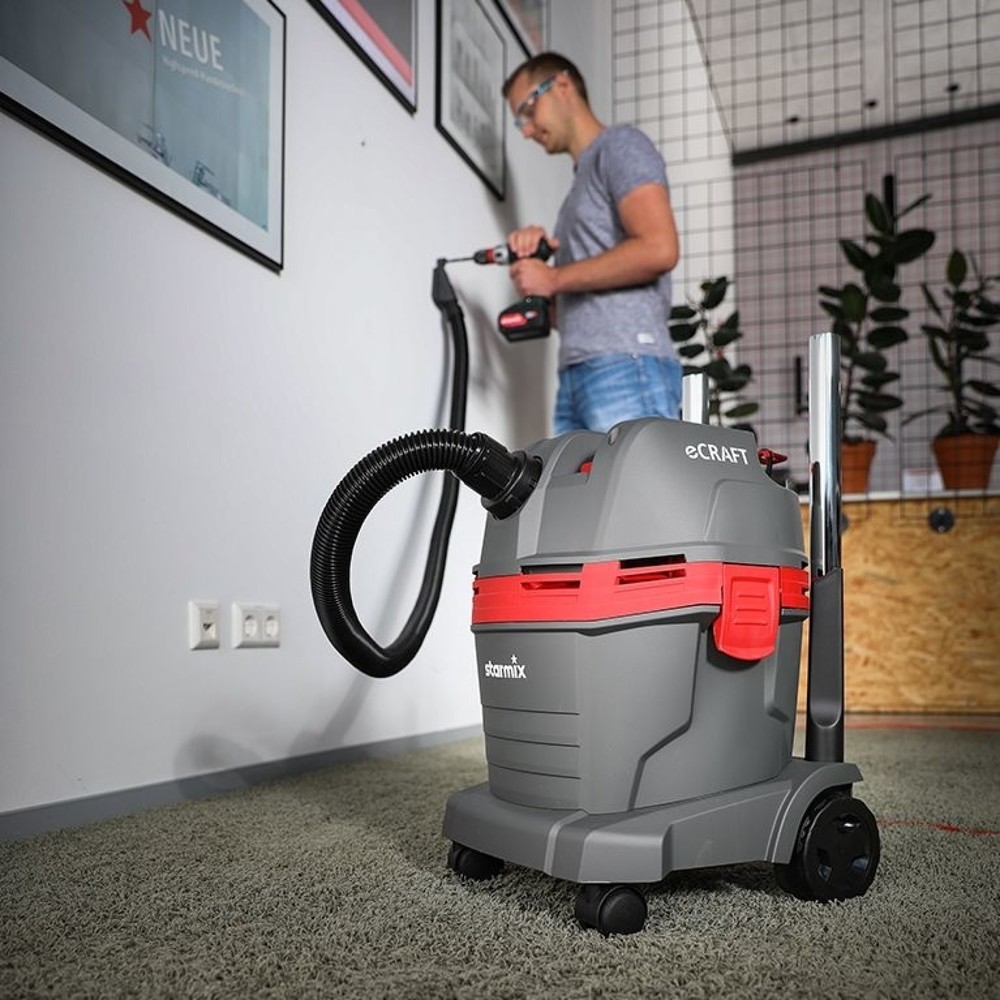 Číslo obrázku produktu 3: Vysavač na mokré/suché vysávání starmix eCraft PL-1422 EWR, 1400 W, 22 l