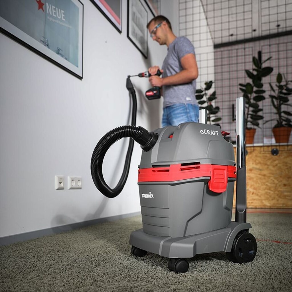 Vysavač na mokré/suché vysávání starmix eCraft PL-1422 EWR, 1400 W, 22 l Číslo obrázku produktu 3: Vysavač na mokré/suché vysávání starmix eCraft PL-1422 EWR, 1400 W, 22 l