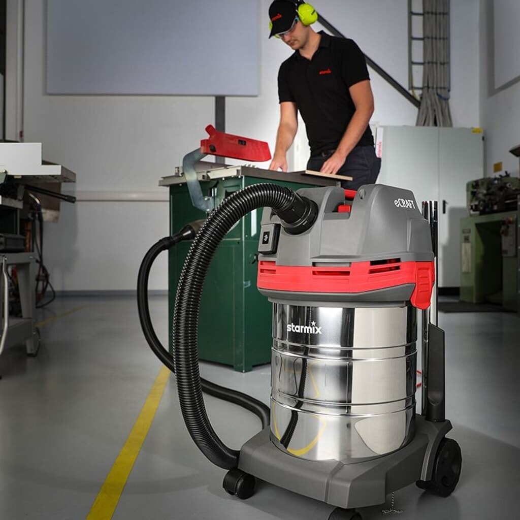 Vysavač na mokré/suché vysávání starmix eCraft APL-1430 EWR, 1400 W, 27 l Číslo obrázku produktu 3: Vysavač na mokré/suché vysávání starmix eCraft APL-1430 EWR, 1400 W, 27 l