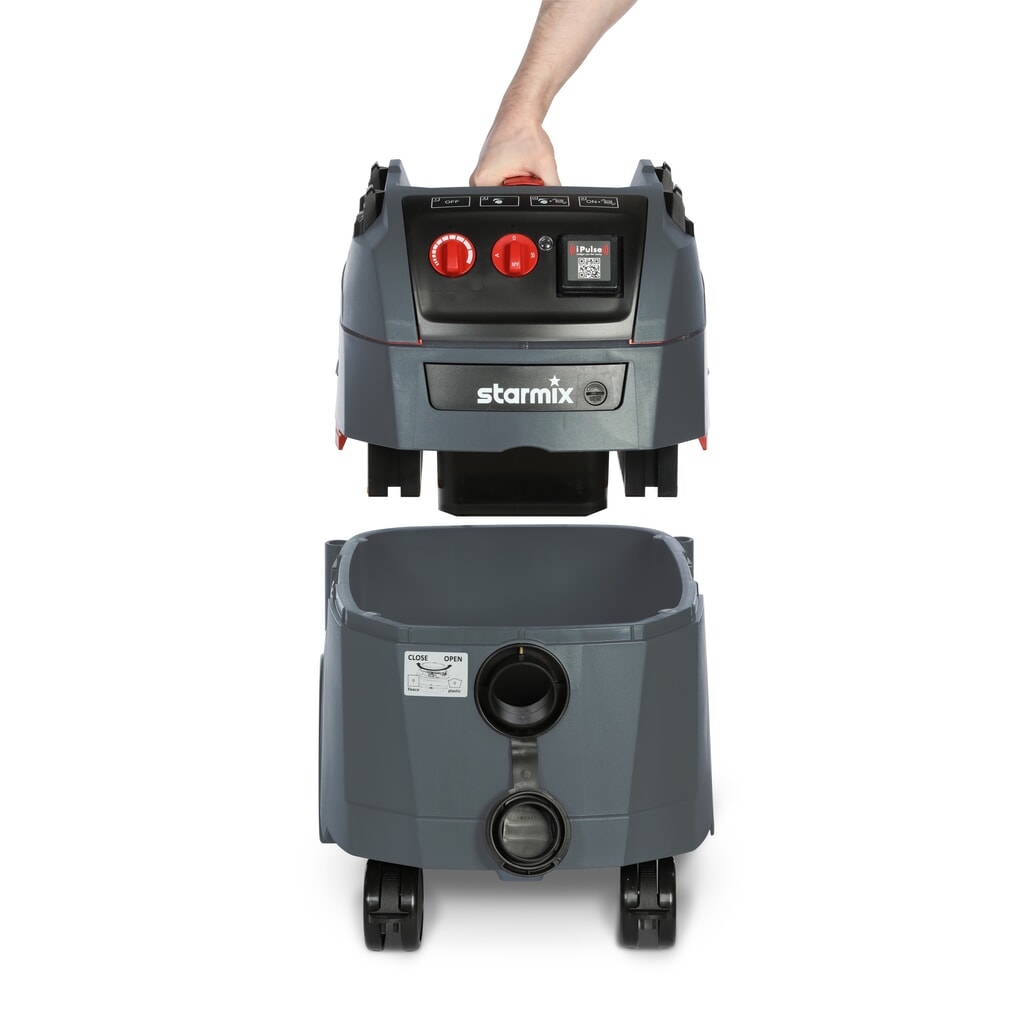 Vysavač na mokré/suché vysávání starmix iPulse, kategorie prachu L, 1600 W, 35 l Číslo obrázku produktu 4: Vysavač na mokré/suché vysávání starmix iPulse, kategorie prachu L, 1600 W, 35 l