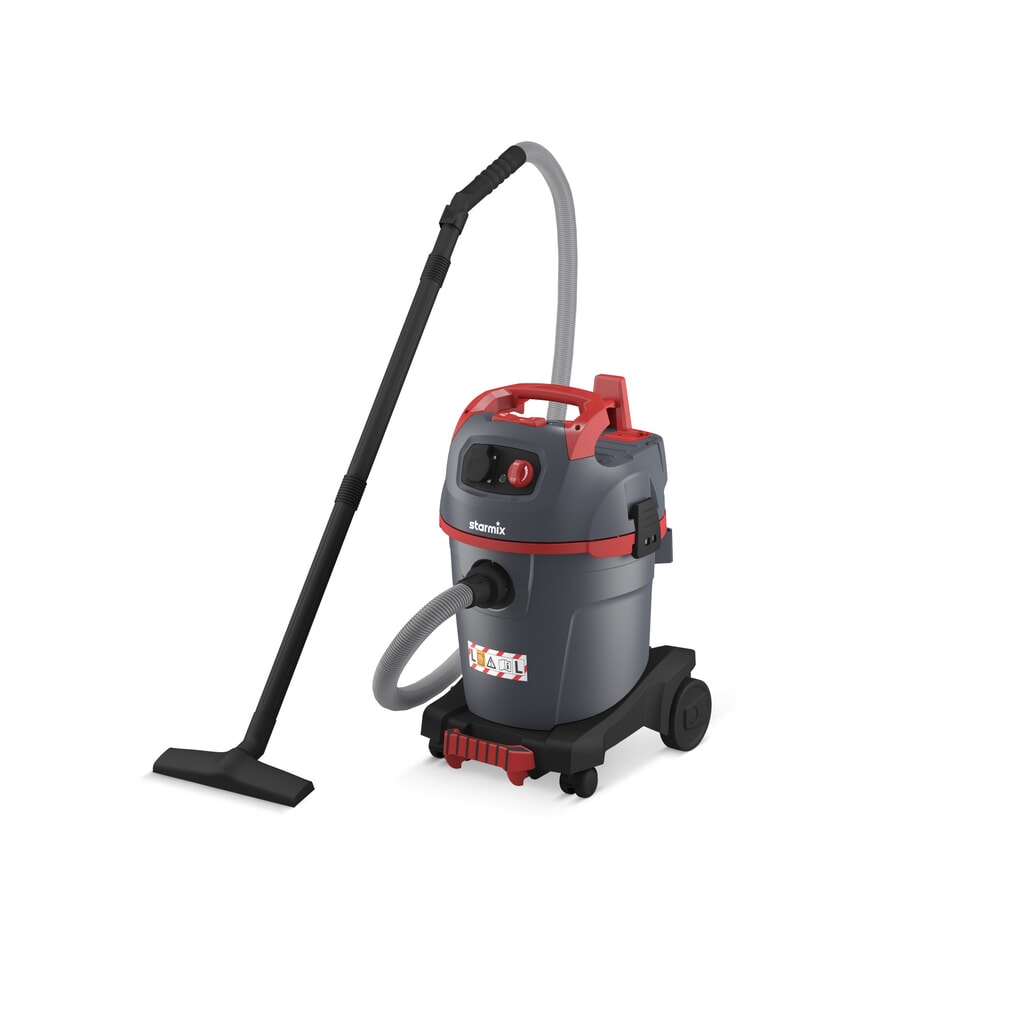 Vysavač na mokré/suché vysávání starmix uClean, kategorie prachu L, automatické čištění filtru, 1400 W