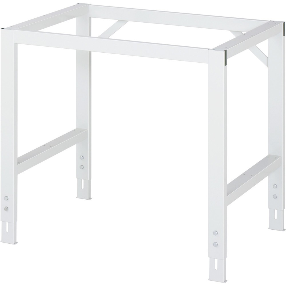 Číslo obrázku produktu 2: Pracovní stůl RAU ve výškově nastavitelném provedení, řada TOM, VxŠxH 760-1080 x 1 000 x 1000 mm, 2 zásuvky, pracovní deska MDF