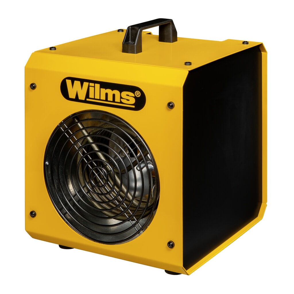 Wilms elektrický ohřívač, axiální ventilátor