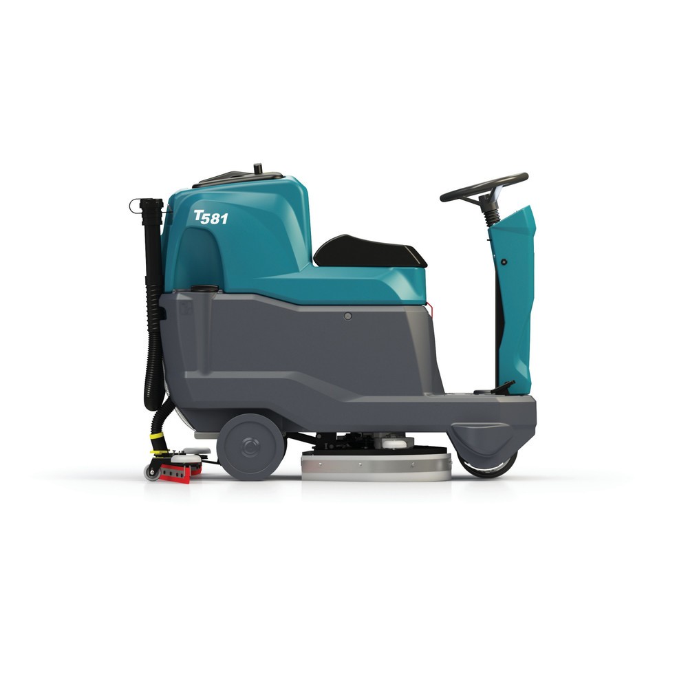 Číslo obrázku produktu 5: Zametací a vysávací stroj se sedící obsluhou Tennant® T581 BT 70, baterie, kartáč 345 mm