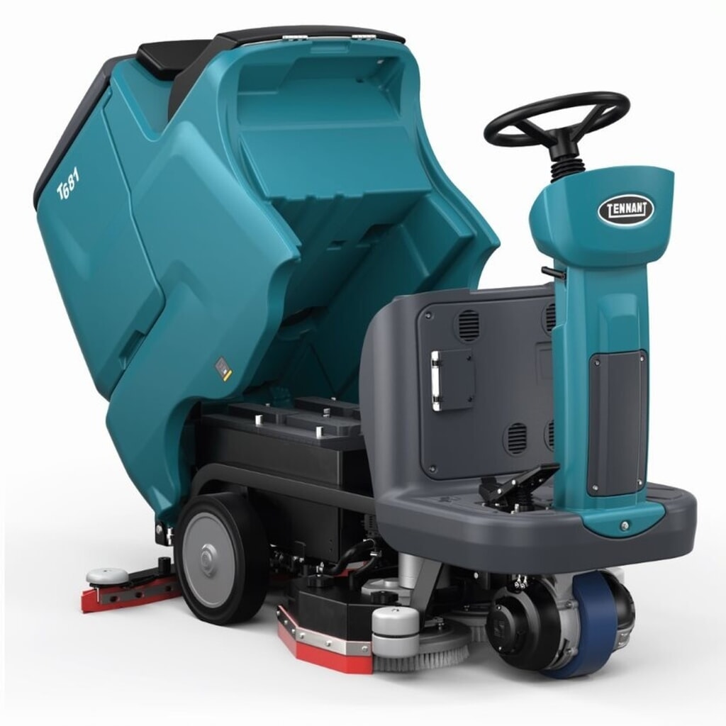 Číslo obrázku produktu 3: Zametací a vysávací stroj Tennant® T681 BT 70, baterie, kartáč 340 mm