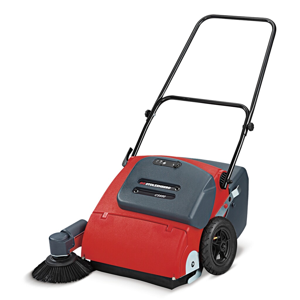 Zametací stroj Cross Sweep CS 650, elektromotor, šířka zametání 650 mm Obrázek produktu: Zametací stroj Cross Sweep CS 650, elektromotor, šířka zametání 650 mm