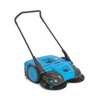 Zametací stroj Steinbock® Turbo Premium, ruční, zametací šířka 770 mm, RAL 5015 nebeská modrá