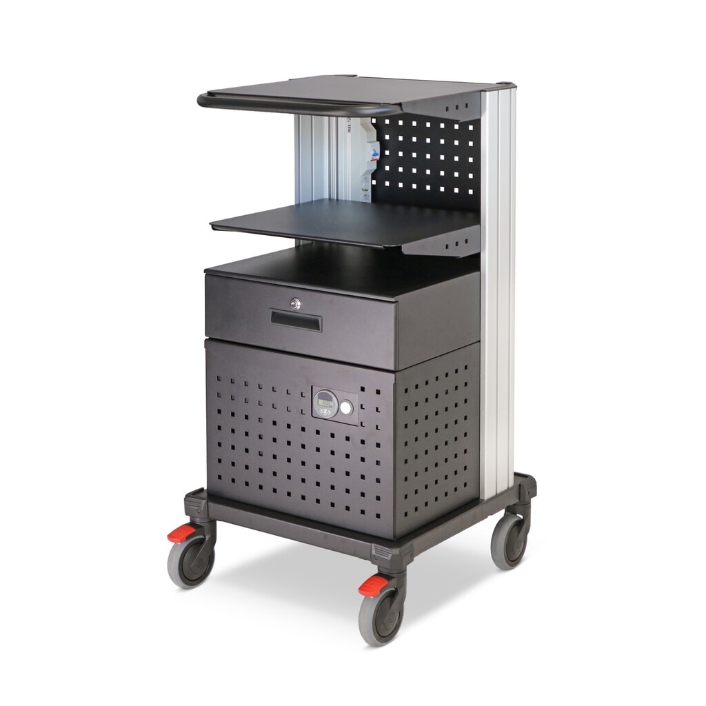 Zásuvka B500-165 se zámkem pro mobilní pracovní stanici Jungheinrich WMD Obrázek produktu: Zásuvka B500-165 se zámkem pro mobilní pracovní stanici Jungheinrich WMD