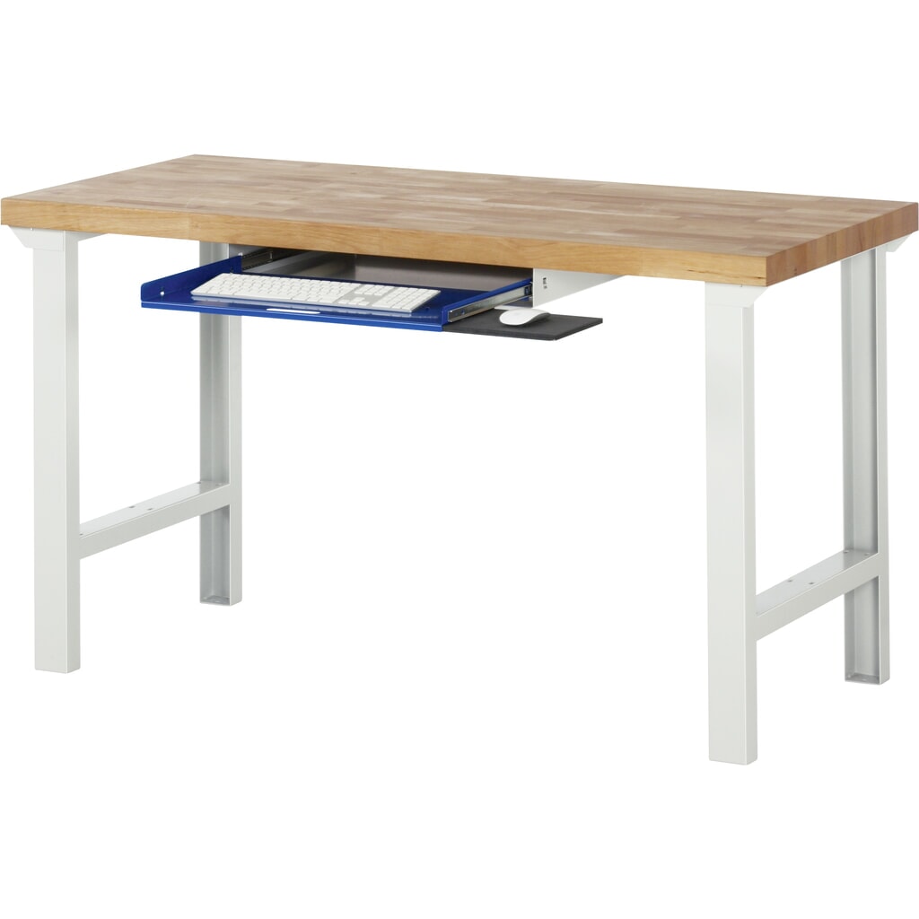 Zásuvka na klávesnici RAU pro pracovní stůl řady 7000/8000, V׊×H 85 × 640 × 485 mm Číslo obrázku produktu 2: Zásuvka na klávesnici RAU pro pracovní stůl řady 7000/8000, V׊×H 85 × 640 × 485 mm
