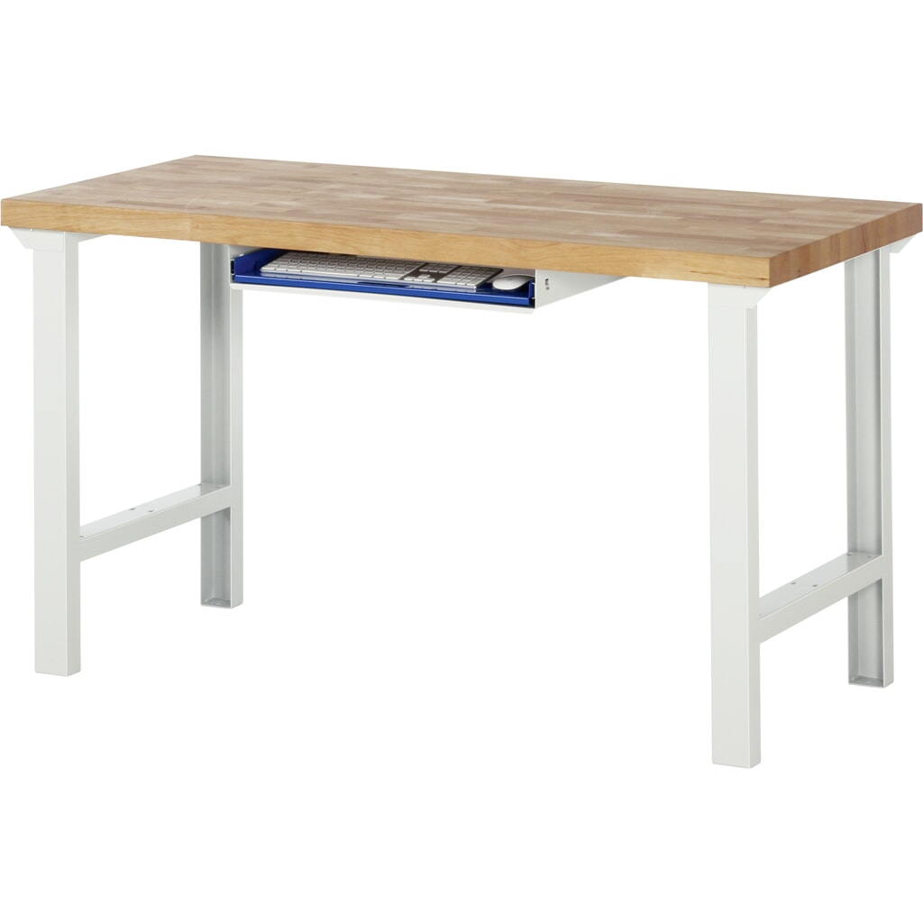 Zásuvka na klávesnici RAU pro pracovní stůl řady 7000/8000, V׊×H 85 × 640 × 485 mm Číslo obrázku produktu 4: Zásuvka na klávesnici RAU pro pracovní stůl řady 7000/8000, V׊×H 85 × 640 × 485 mm