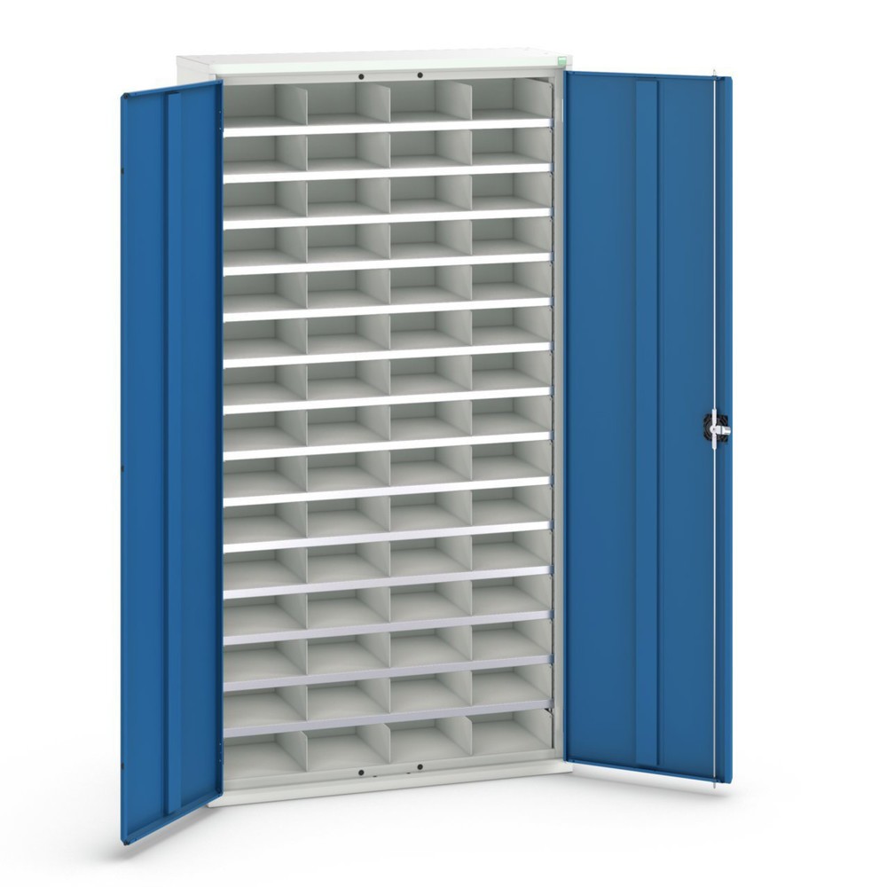 Číslo obrázku produktu 1: Skříň s přihrádkami bott verso, 60 oddílů, ŠxHxV: 1050 x 350 x 2000 mm