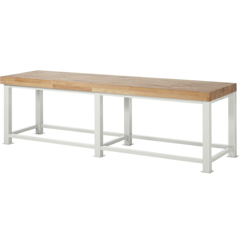 Obrázek produktu: Zátěžový pracovní stůl RAU, V×Š×H 900 × 3000 × 900 mm, nosnost max. 4500 kg