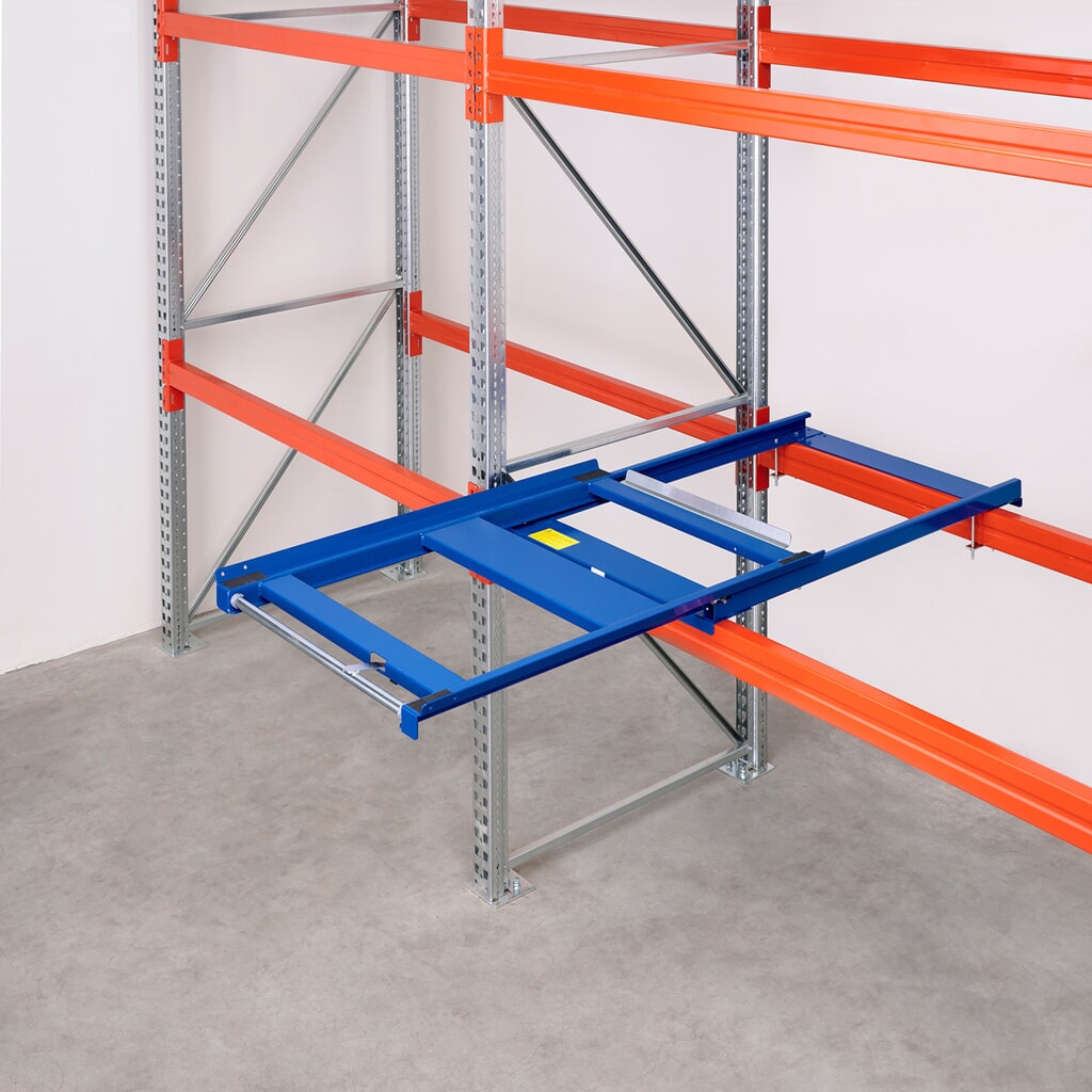 Přípravek k výsuvu palet, opěrný model, ŠxH 860 x 1200 mm, nosnost 600 kg Číslo obrázku produktu 3: Přípravek k výsuvu palet, opěrný model, ŠxH 860 x 1200 mm, nosnost 600 kg