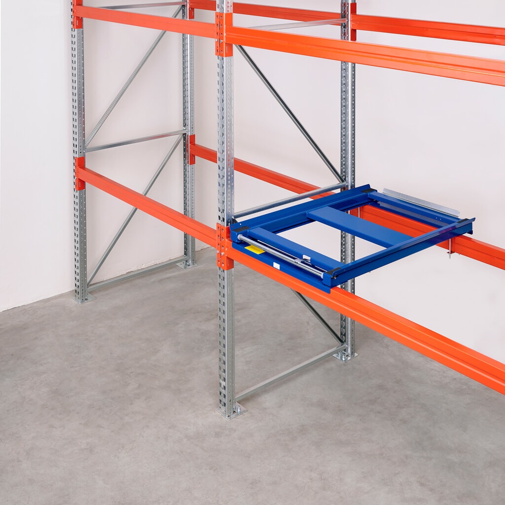 Přípravek k výsuvu palet, opěrný model, ŠxH 860 x 1200 mm, nosnost 600 kg Číslo obrázku produktu 4: Přípravek k výsuvu palet, opěrný model, ŠxH 860 x 1200 mm, nosnost 600 kg