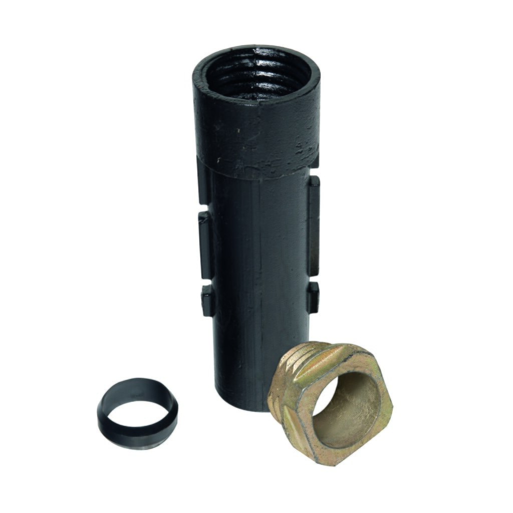 Zemní pouzdro s upínacím a závitovým kroužkem, Ø 60 mm, délka 300 mm Obrázek produktu: Zemní pouzdro s upínacím a závitovým kroužkem, Ø 60 mm, délka 300 mm