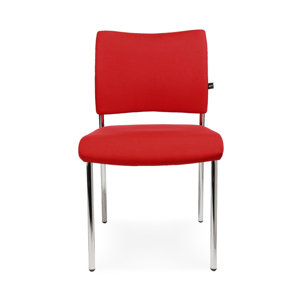 Židle pro návštěvy Topstar® Classic s čalouněným opěradlem