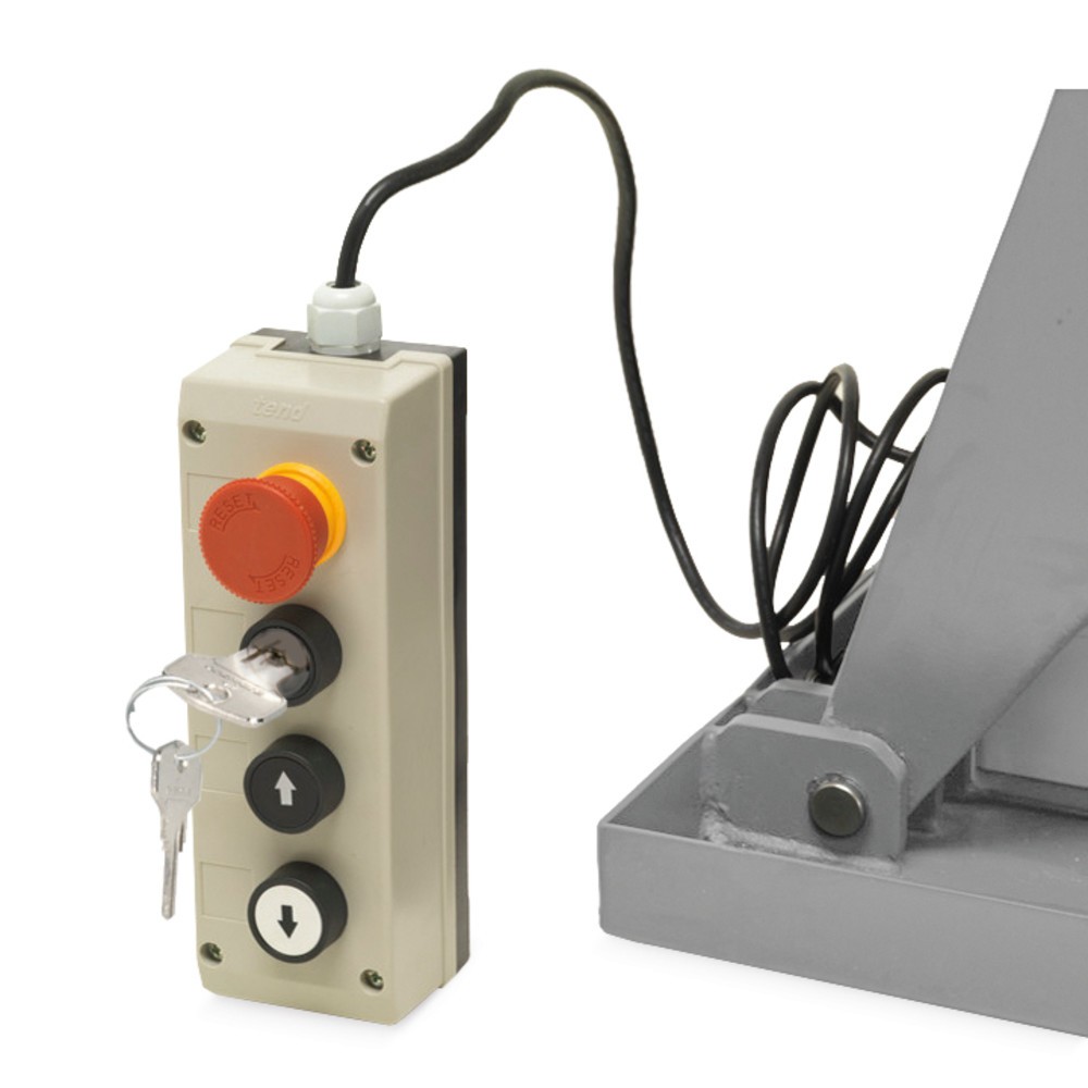 Číslo obrázku produktu 2: Zvedací plošina Ameise® s nůžkovým mechanismem, nosnost 1000 kg, plošina cca 1300 x 800 mm, elektrický zdvih