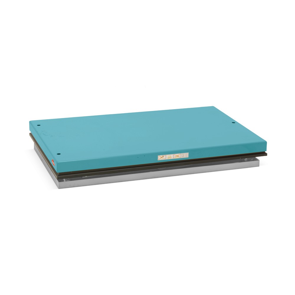 Číslo obrázku produktu 4: Zvedací plošina Ameise® s nůžkovým mechanismem, nosnost 1000 kg, plošina cca 1300 x 800 mm, elektrický zdvih