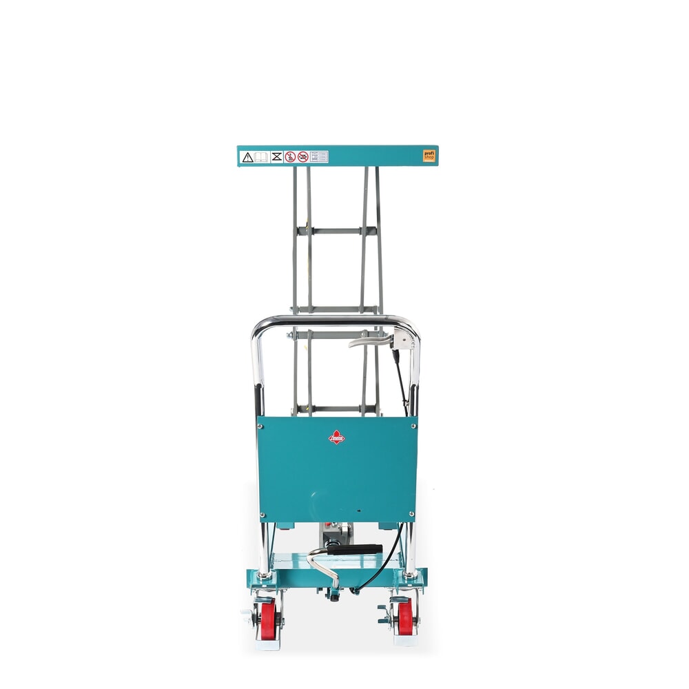 Číslo obrázku produktu 2: Zvedací stůl Ameise® s dvojitým nůžkovým mechanismem, nosnost 350 kg, cca 910 x 500 mm
