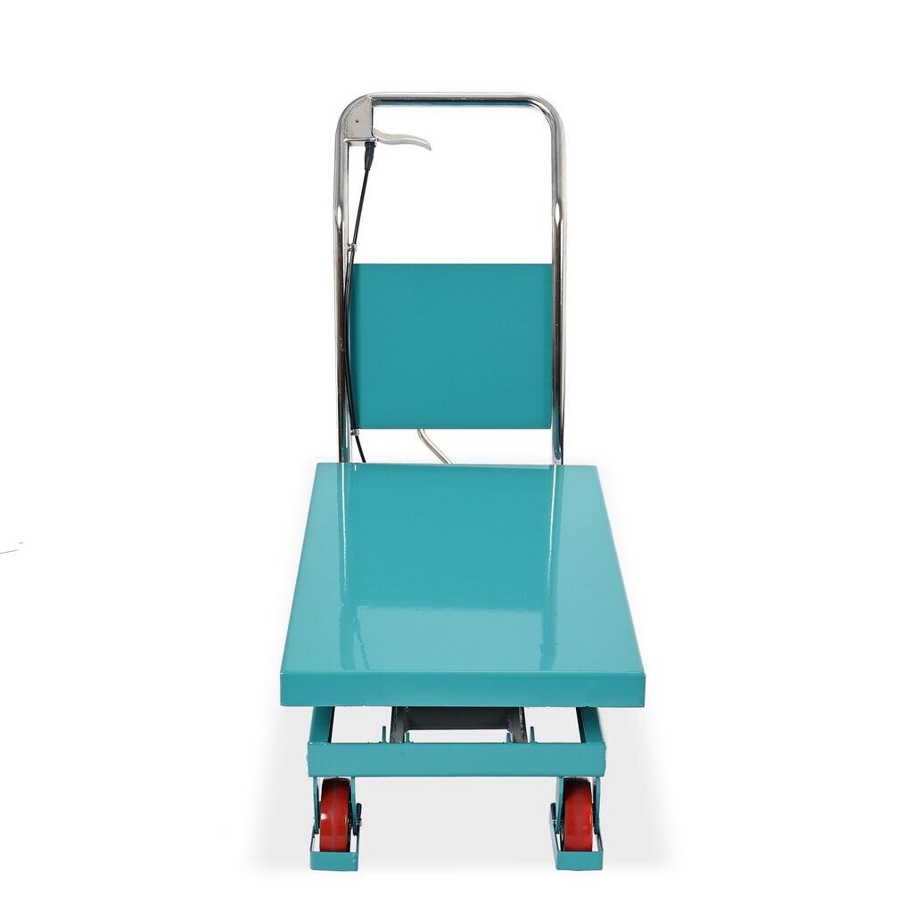 Číslo obrázku produktu 3: Zvedací stůl Ameise® s nůžkovým mechanismem, pevná oj, nosnost 500 kg, cca 850 x 500 mm