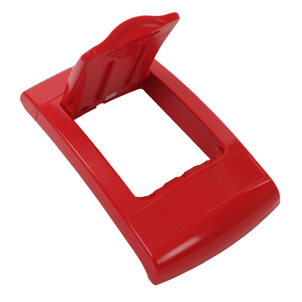 Číslo obrázku produktu 2: Zvedací víko pro nádoby na odpad ENVIROBIN Midi/Mini, červená