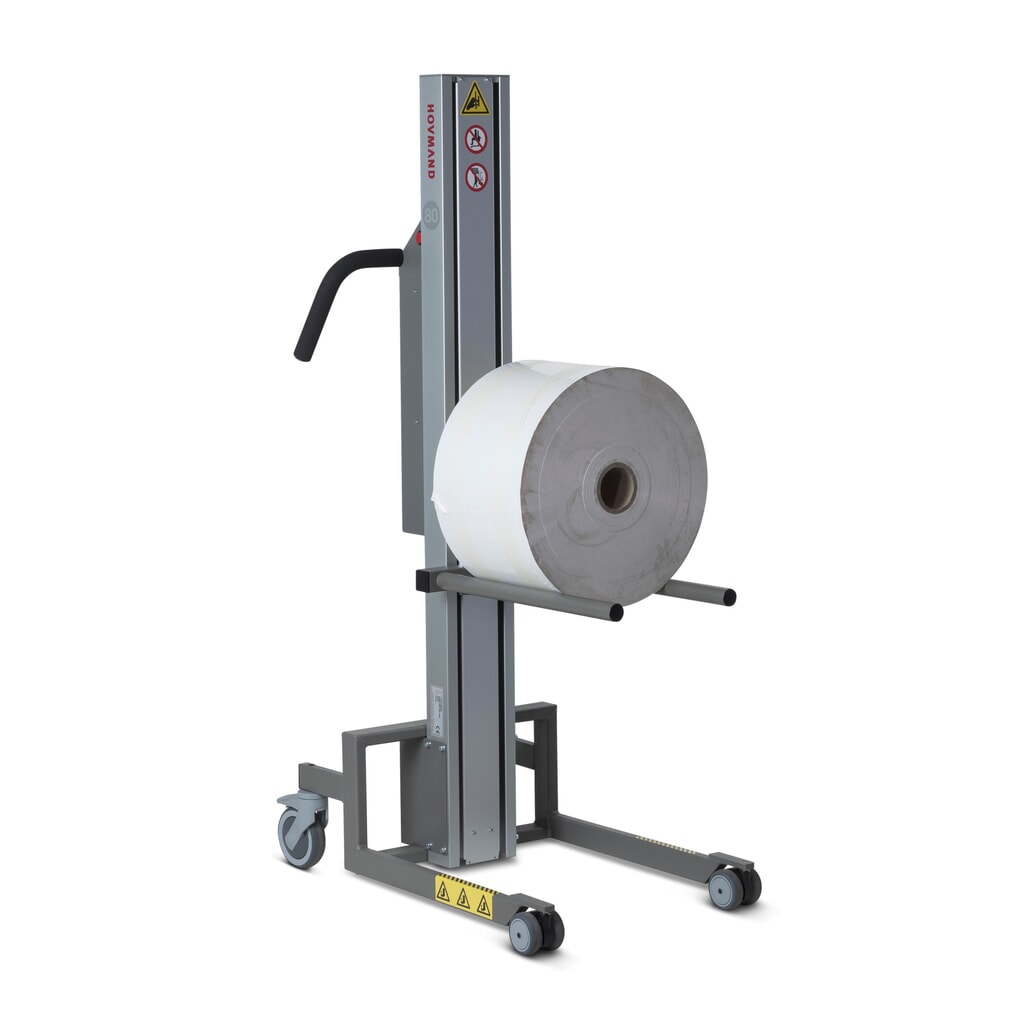 Číslo obrázku produktu 1: Zvedací zařízení HOVMAND s dvojitým trnem, rozsah zdvihu 80-1 280 mm, nosnost 80 kg