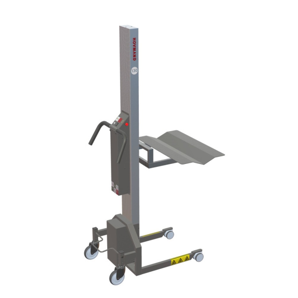 Číslo obrázku produktu 3: Zvedací zařízení HOVMAND s plošinou Wave pro role do 100 kg, výška zdvihu 1642 mm, nosnost 130 kg